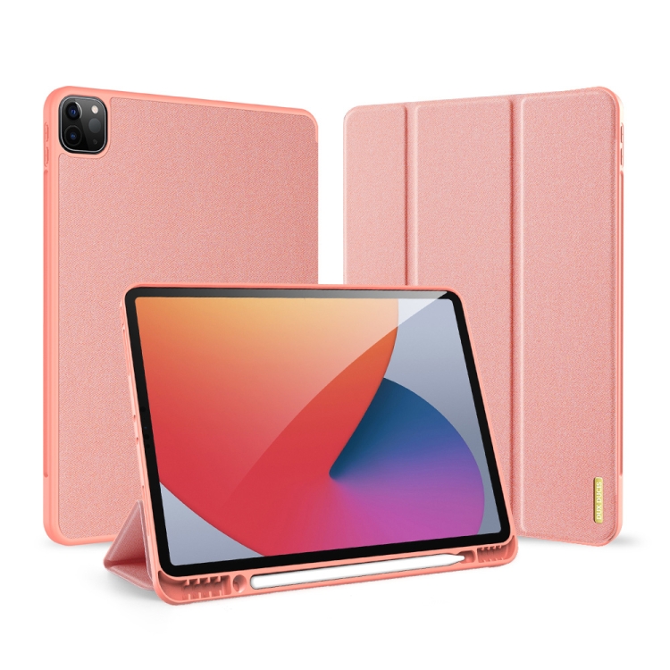 картинка Чехол книжка для iPad Pro 12.9 (2021 /  2020) Domo series розовый от магазина КомпьютерЦентр