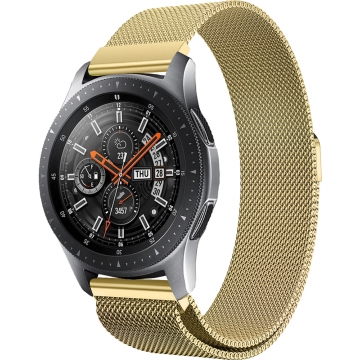 картинка Ремешок Samsung Galaxy Watch 46mm (22mm) Milanese Loop Metal Pale Gold от магазина КомпьютерЦентр