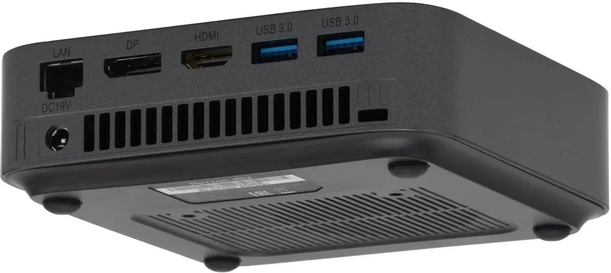 картинка Неттоп IRU (1975175) 310TLCN Core i5 1135G7 (2,4 ГГц)/  16ГБ/  512ГБ SSD/  Iris Xe/  WiFi / BT /  no OS/  Black от магазина КомпьютерЦентр