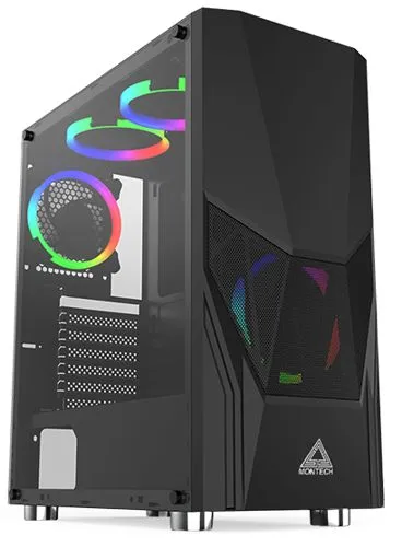 картинка Корпус Montech Fighter 500 (B), Black, без БП от магазина КомпьютерЦентр