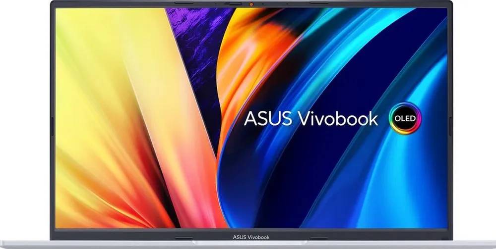картинка Ноутбук ASUS VivoBook X1505ZA-MA458 15.6'' OLED 120Hz (2880x1620)/  Core i7-12700H/  16Gb/  512Gb SSD/  Intel Iris Xe/  Wi-Fi5/  BT5.1/  Cam/  50Wh/  1.7kg/  Silver от магазина КомпьютерЦентр