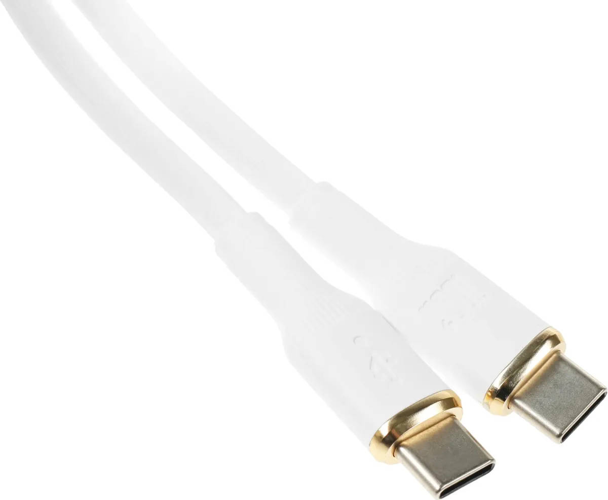 картинка Кабель Type-C 1.2m Romoss CB3224 1746341 USB Type-C (m)-USB Type-C (m) 1.2м белый коробка от магазина КомпьютерЦентр