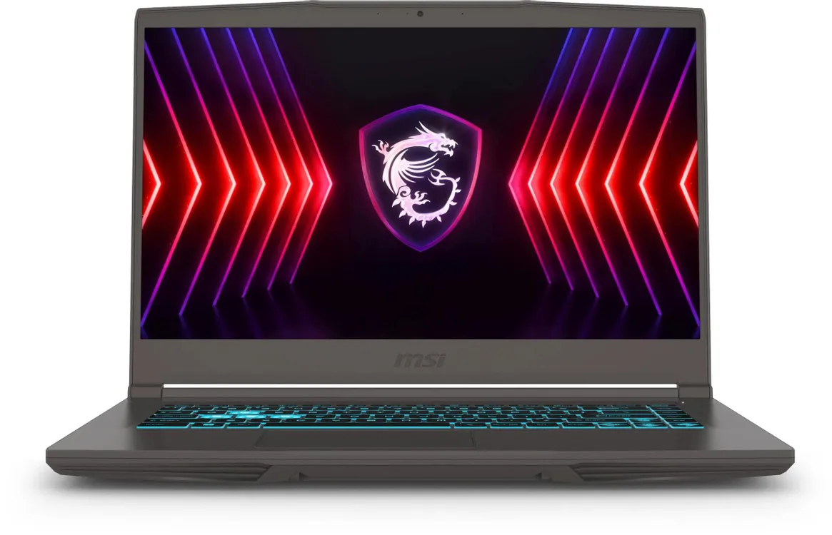 картинка Ноутбук MSI Thin 15 (B13VE-3200XRU) 15.6'' IPS/  Core i7-13620H (2.4)/  16Gb/  SSD 512Gb/ NV RTX4050 6Gb/  Free DOS/  Cosmic Gray от магазина КомпьютерЦентр