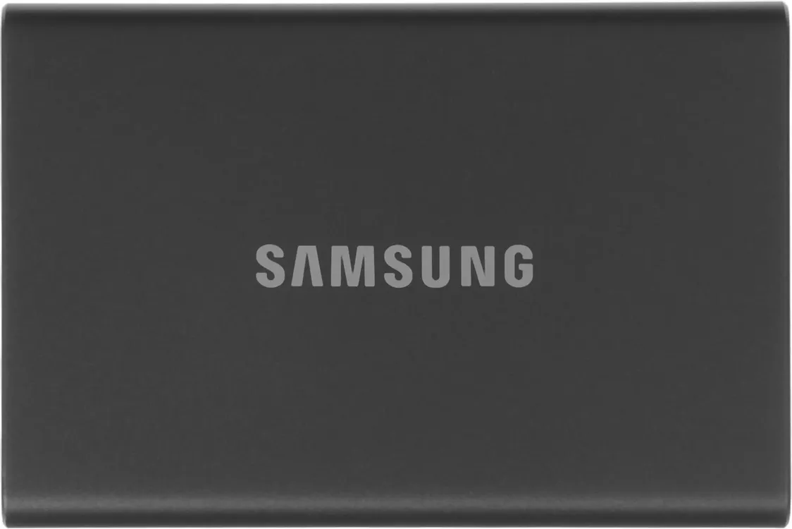 картинка SSD внешний 2Tb Samsung T7 USB 3.2 Gen2 (Type-C) Grey (MU-PC2T0T/ WW) от магазина КомпьютерЦентр
