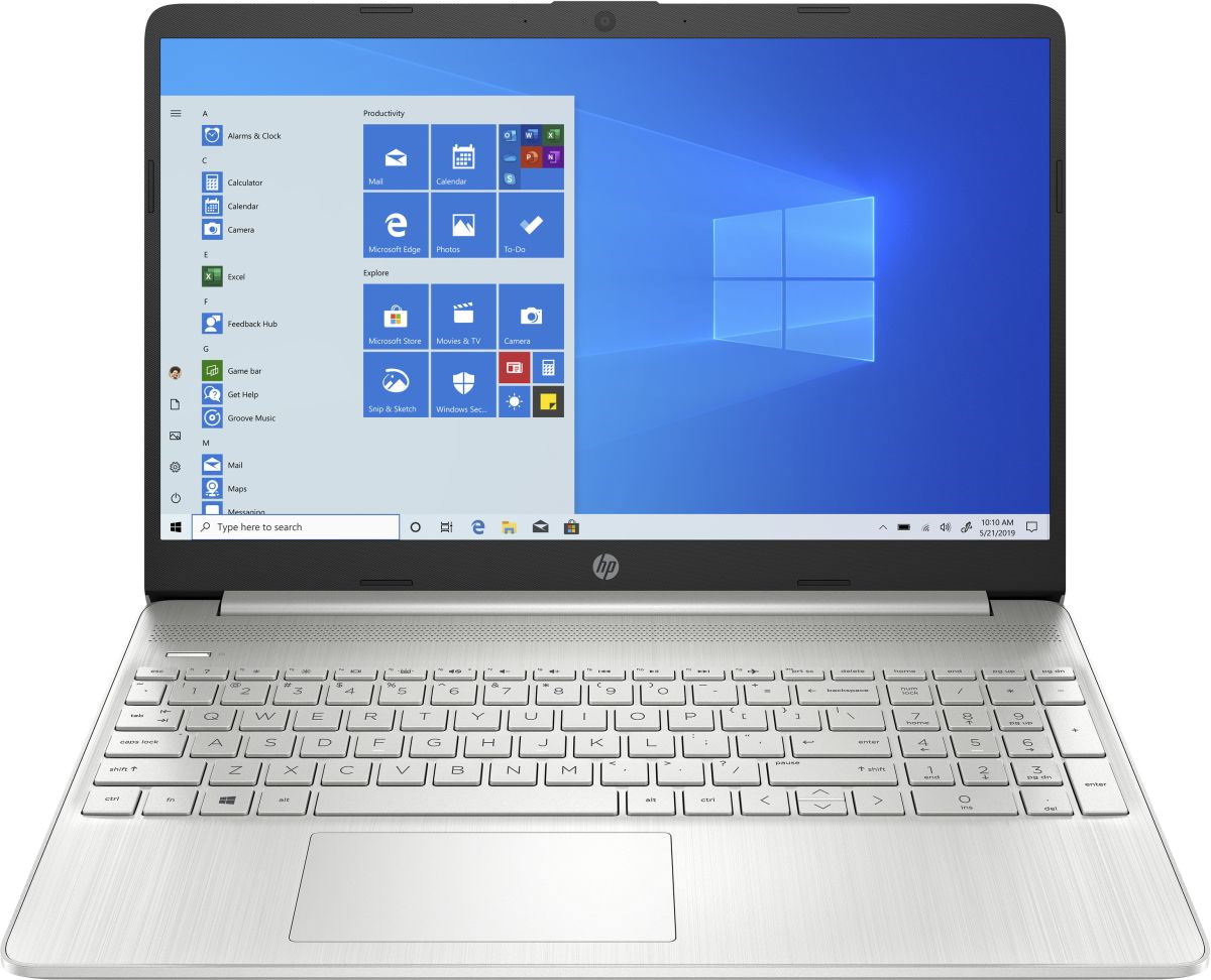 картинка Ноутбук HP 15s-eq2022ur Silver (3B2U6EA) от магазина КомпьютерЦентр