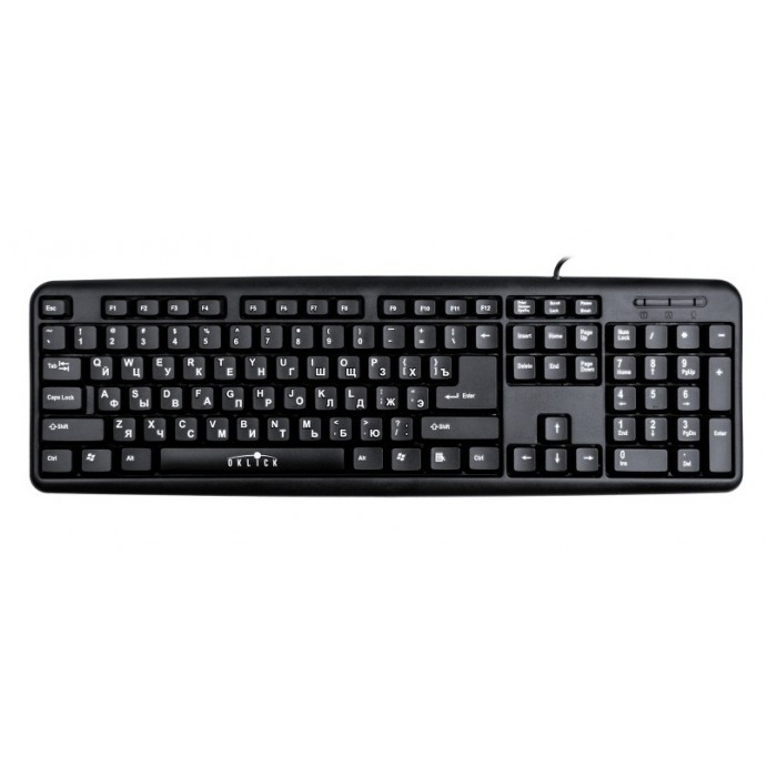 картинка Клавиатура Oklick 180M Black PS2 от магазина КомпьютерЦентр