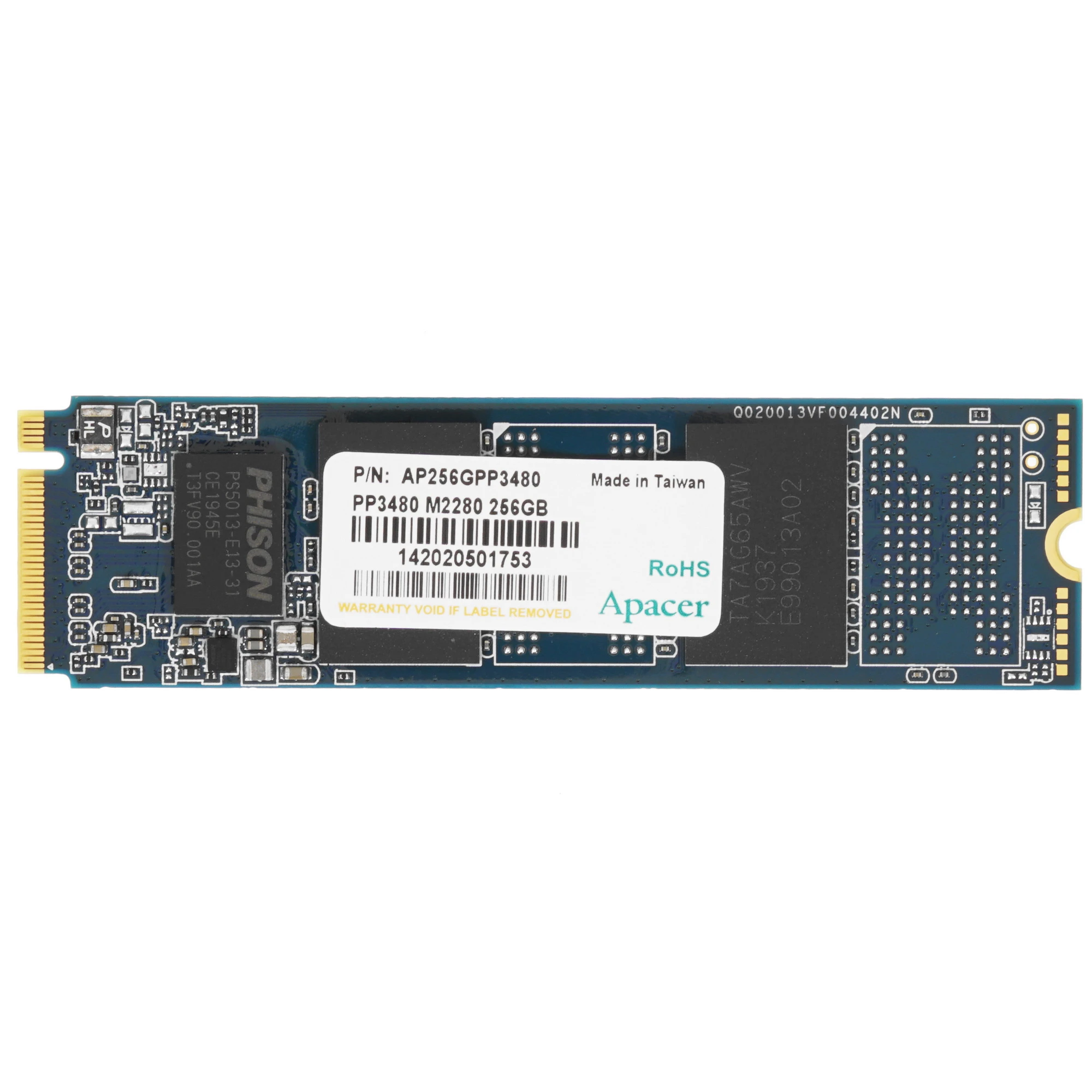 картинка SSD накопитель 240Gb Apacer PP3480 M.2 2280 TCL 3D Nand (AP256GPP3480-R) от магазина КомпьютерЦентр