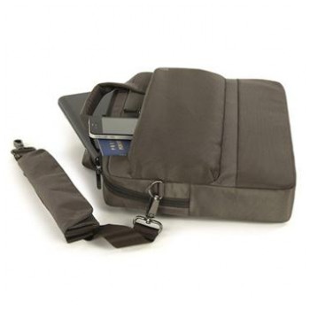 картинка Сумка Tucano Dritta Slim Bag Polyester 15.6'' Coffe (BDR15-C) от магазина КомпьютерЦентр