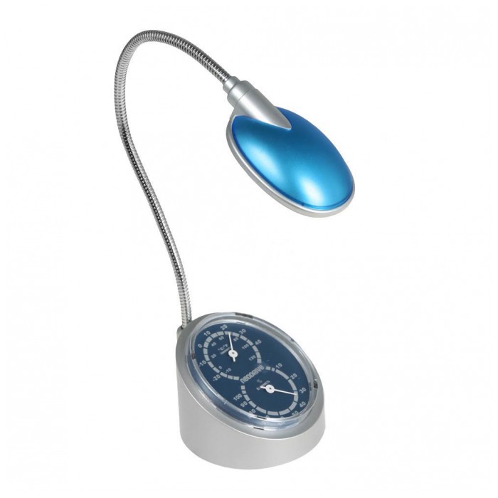 картинка USB-лампа для ноутбука NeoDrive 13 диодов с термометром и гигрометром (15532) от магазина КомпьютерЦентр