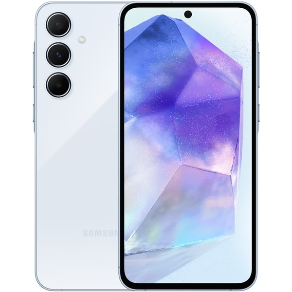 картинка Смартфон Samsung Galaxy A55 5G Ice Blue 6.6'' / 8Gb /128Gb от магазина КомпьютерЦентр