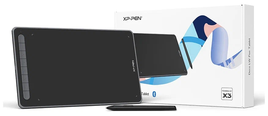 картинка Графический планшет XP-Pen Deco Deco LW Black Bluetooth/ USB черный IT1060B_BK от магазина КомпьютерЦентр