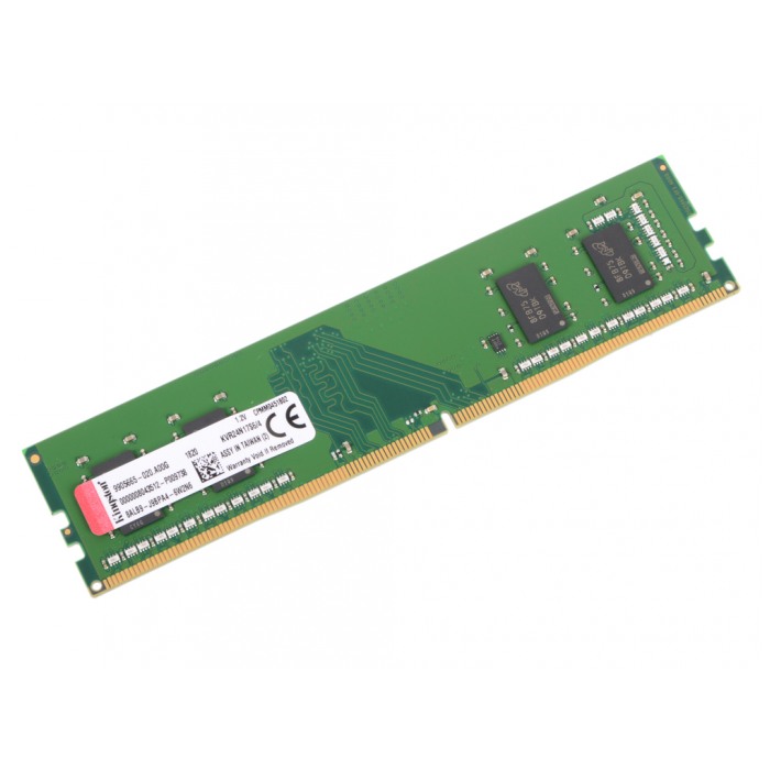 картинка Оперативная память Kingston DIMM DDR4 4Gb 2400MHz PC4-19200 CL17 (KVR24N17S6/4) от магазина КомпьютерЦентр