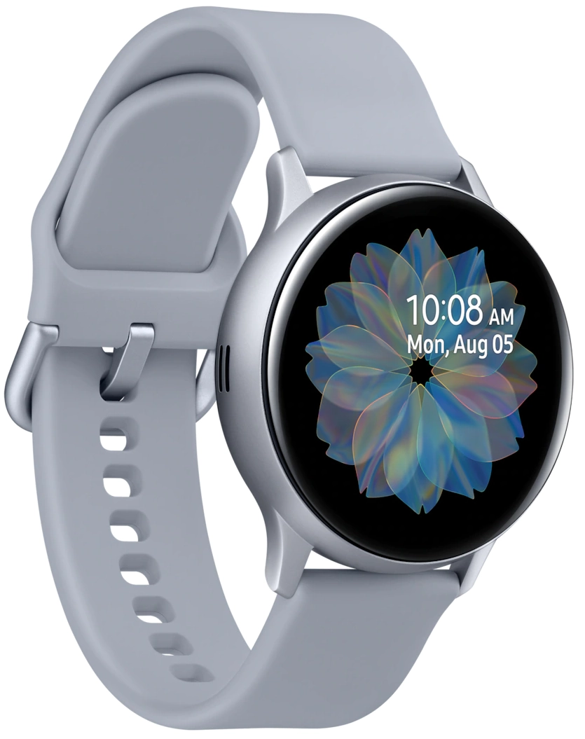 картинка Смарт-часы Samsung Galaxy Watch Active 2 40мм Silver (SM-R830NZSASER) от магазина КомпьютерЦентр