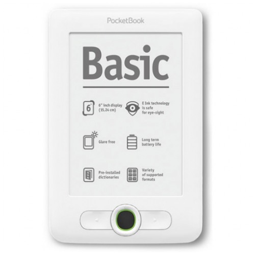 картинка Электронная книга PocketBook 613 Basic White (PB613-W-CIS) от магазина КомпьютерЦентр