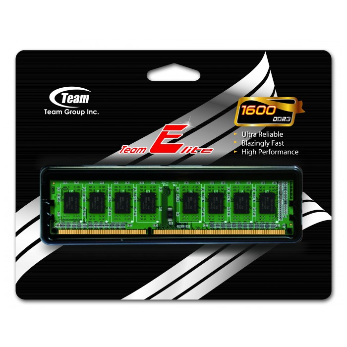 картинка Оперативная память Team DIMM DDR3 2Gb 1600MHz PC3-12800 Elite (TED32GM1600C1101) от магазина КомпьютерЦентр