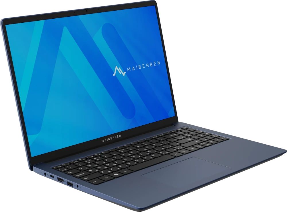 картинка Ноутбук MAIBENBEN M653 16'' IPS (1920x1200)/  AMD Ryzen 3 5400U(4/ 8) / 16ГБ DDR4/  512ГБ SSD/  AMD Vega 6/  Linux/  45,6 Втч/  1,8 кг/  Blue (M6531SF0LURE0) от магазина КомпьютерЦентр