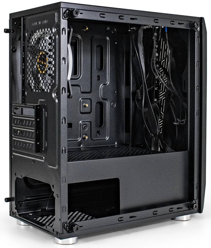 картинка Корпус Minitower Exegate EX294384RUS Mistery R2 mATX, черный от магазина КомпьютерЦентр