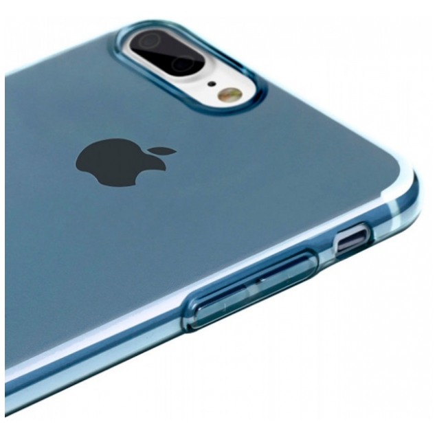 картинка Чехол Baseus Super Slim Simple Series for iPhone 7 Plus Transporent Blue (ARAPIPH7P-A03) от магазина КомпьютерЦентр