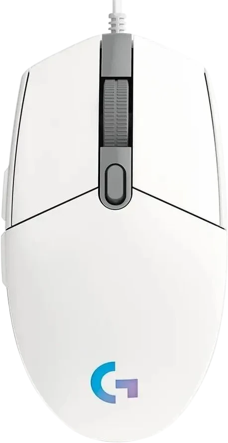 картинка Мышка Logitech G102 Lightsync Gaming, USB, White (910-005824) от магазина КомпьютерЦентр
