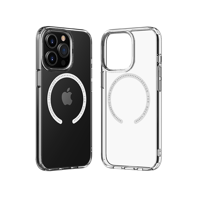 картинка Чехол Rock Pure Series Magnetic Protection case for iPhone 13 Pro Max Transparent от магазина КомпьютерЦентр