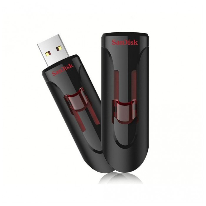 картинка Флешка USB SanDisk 32Gb Cruzer Glide Black USB 3.0 (SDCZ600-032G-G35) от магазина КомпьютерЦентр