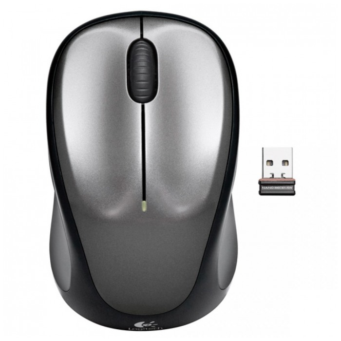 картинка Мышка Logitech M235 Wireless Gray/ Black (910-002201) от магазина КомпьютерЦентр