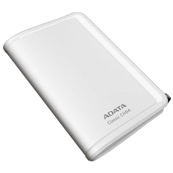 картинка Жесткий диск внешний A-DATA 500Gb Classic CH94 2.5″ White (ACH94-500GU-CWH) от магазина КомпьютерЦентр