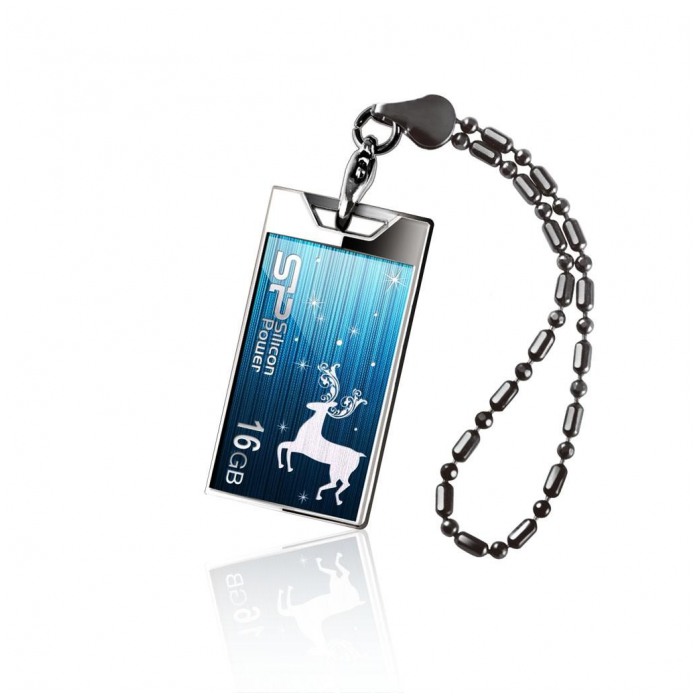 картинка Флешка USB SiliconPower 16Gb Touch 850 Winter Limited Edition (SP016GBUF2850V1A-LE) от магазина КомпьютерЦентр