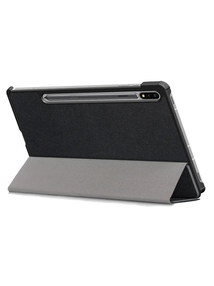 картинка Чехол для Samsung Galaxy Tab S7 Plus, Tab S7 FE, Tab S8 Plus 12.4'' (T970, T735, X806) с магнитом черный от магазина КомпьютерЦентр