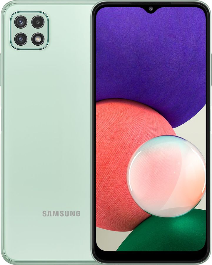 картинка Смартфон Samsung Galaxy A22S 4Gb 64Gb Mint от магазина КомпьютерЦентр