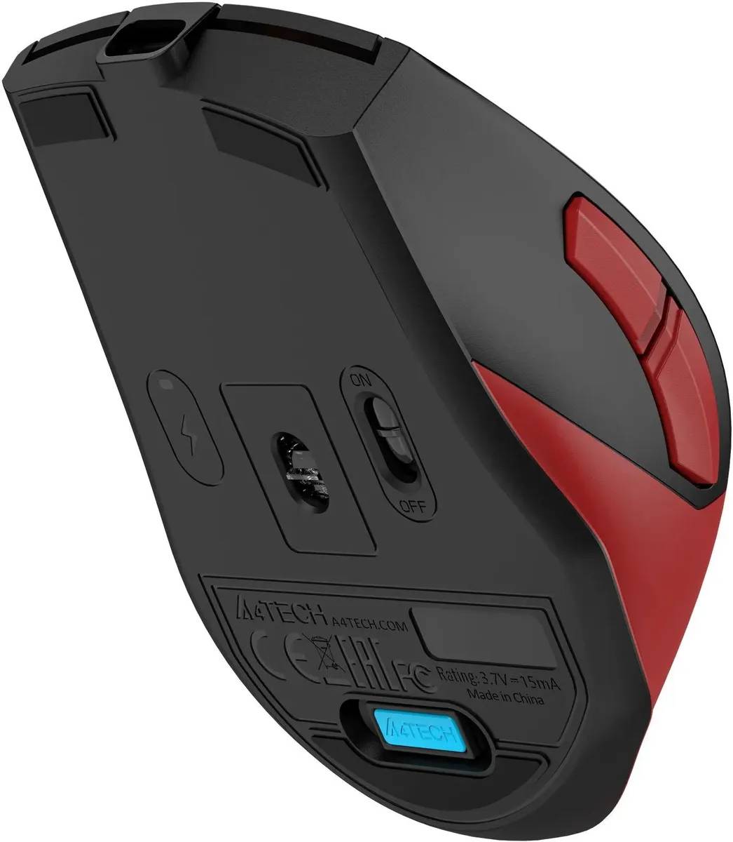 картинка Мышка A4tech Fstyler FG45CS Air красный/ черный FG45CS AIR USB (SPORTS RED) от магазина КомпьютерЦентр