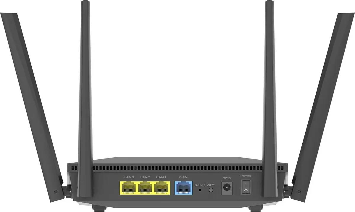 картинка Маршрутизатор Asus RT-AX52 (AX1800) 10/ 100/ 1000TX, Black от магазина КомпьютерЦентр