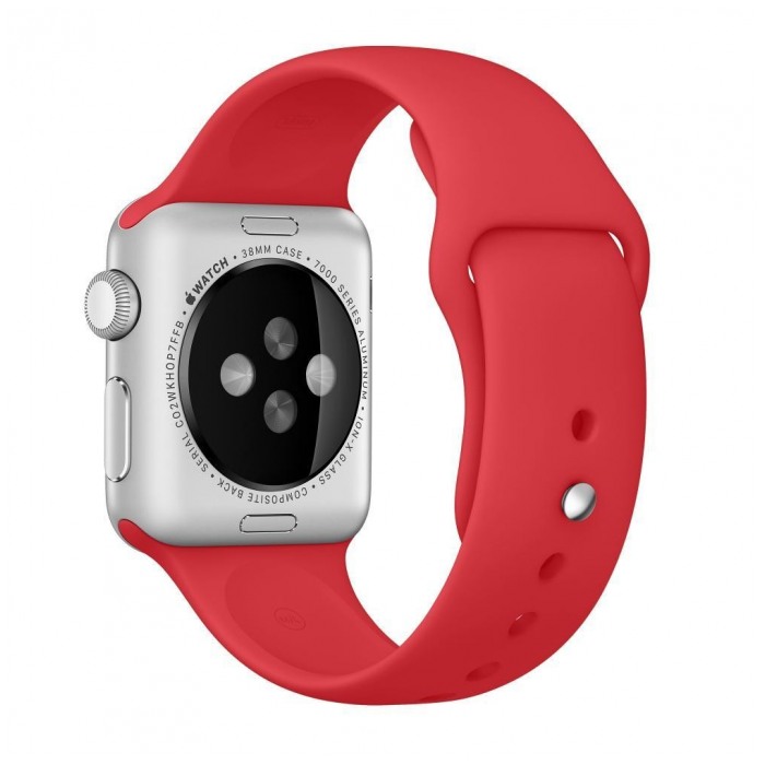 картинка Ремешок Apple Sport Band for Apple Watch 38mm Red от магазина КомпьютерЦентр