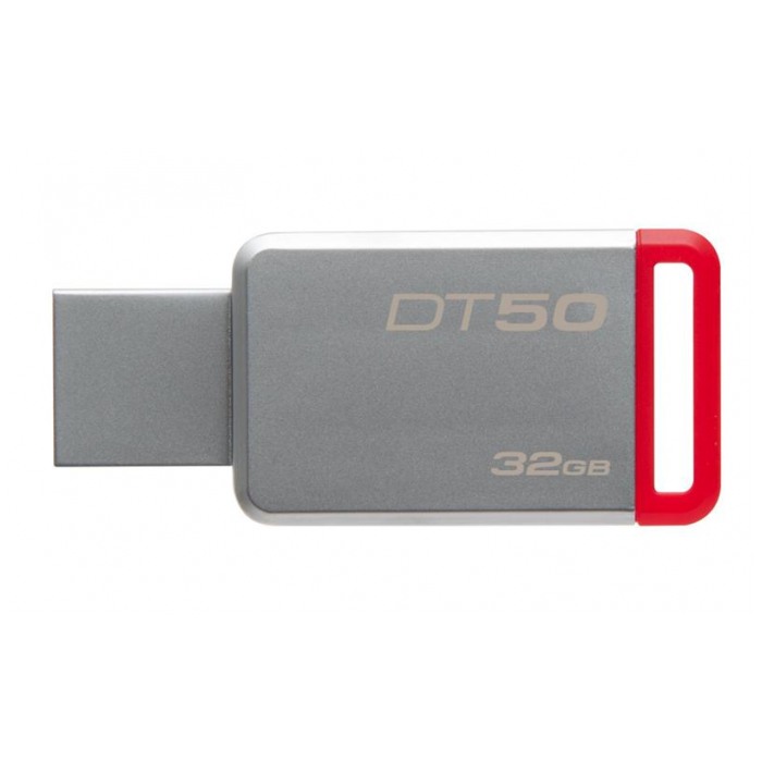 картинка Флешка USB Kingston 32Gb DataTraveler 50 Red USB 3.1 (DT50/32GB) от магазина КомпьютерЦентр