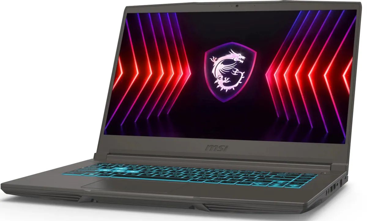 картинка Ноутбук MSI Thin 15 (B13VE-3200XRU) 15.6'' IPS/  Core i7-13620H (2.4)/  16Gb/  SSD 512Gb/ NV RTX4050 6Gb/  Free DOS/  Cosmic Gray от магазина КомпьютерЦентр