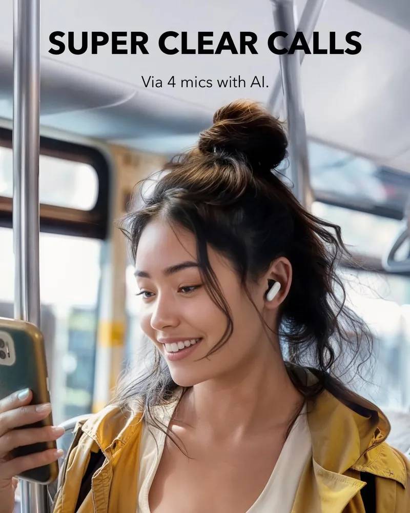 картинка Bluetooth гарнитура Anker Soundcore P30i A3959 White от магазина КомпьютерЦентр
