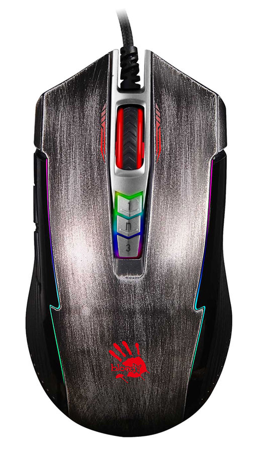 картинка Мышка A-4Tech Bloody P93s Bullet Gray USB (P93s Bullet Gray Activated) от магазина КомпьютерЦентр