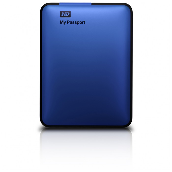 картинка Жесткий диск внешний Western Digital 2Tb My Passport 2.5″ USB3.0 Blue (WDBY8L0020BBL-EESN) от магазина КомпьютерЦентр