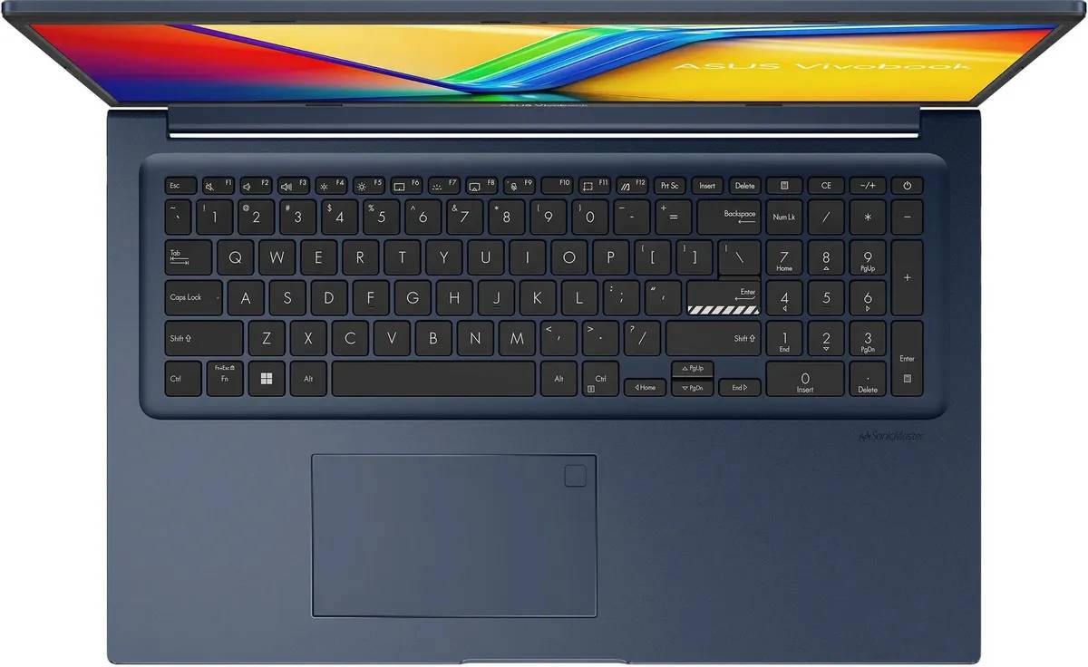 картинка Ноутбук Asus VivoBook X1704ZA-AU086 17.3''/ IPS/ 8Gb / SSD 512Gb / blue от магазина КомпьютерЦентр