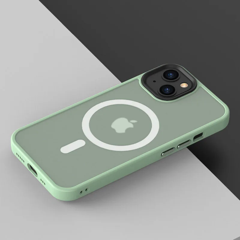 картинка iPhone 15 Pro Max 6,7'' Jingle Matt case MagSafe Mint от магазина КомпьютерЦентр