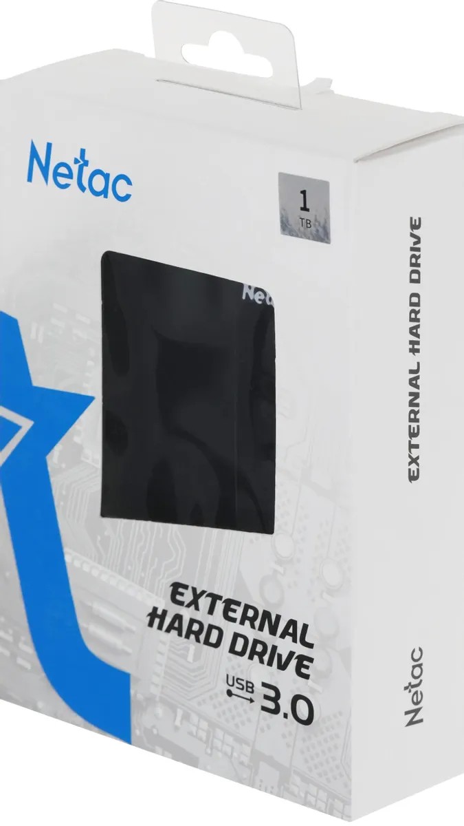 картинка HDD внешний 1Tb Netac 2.5'' K331 (NT05K331N-001T-30BK) micro USB3.0 Black от магазина КомпьютерЦентр