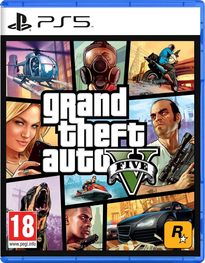картинка Игра Grand Theft Auto V (GTA 5) (PlayStation 5, Русские субтитры) от магазина КомпьютерЦентр