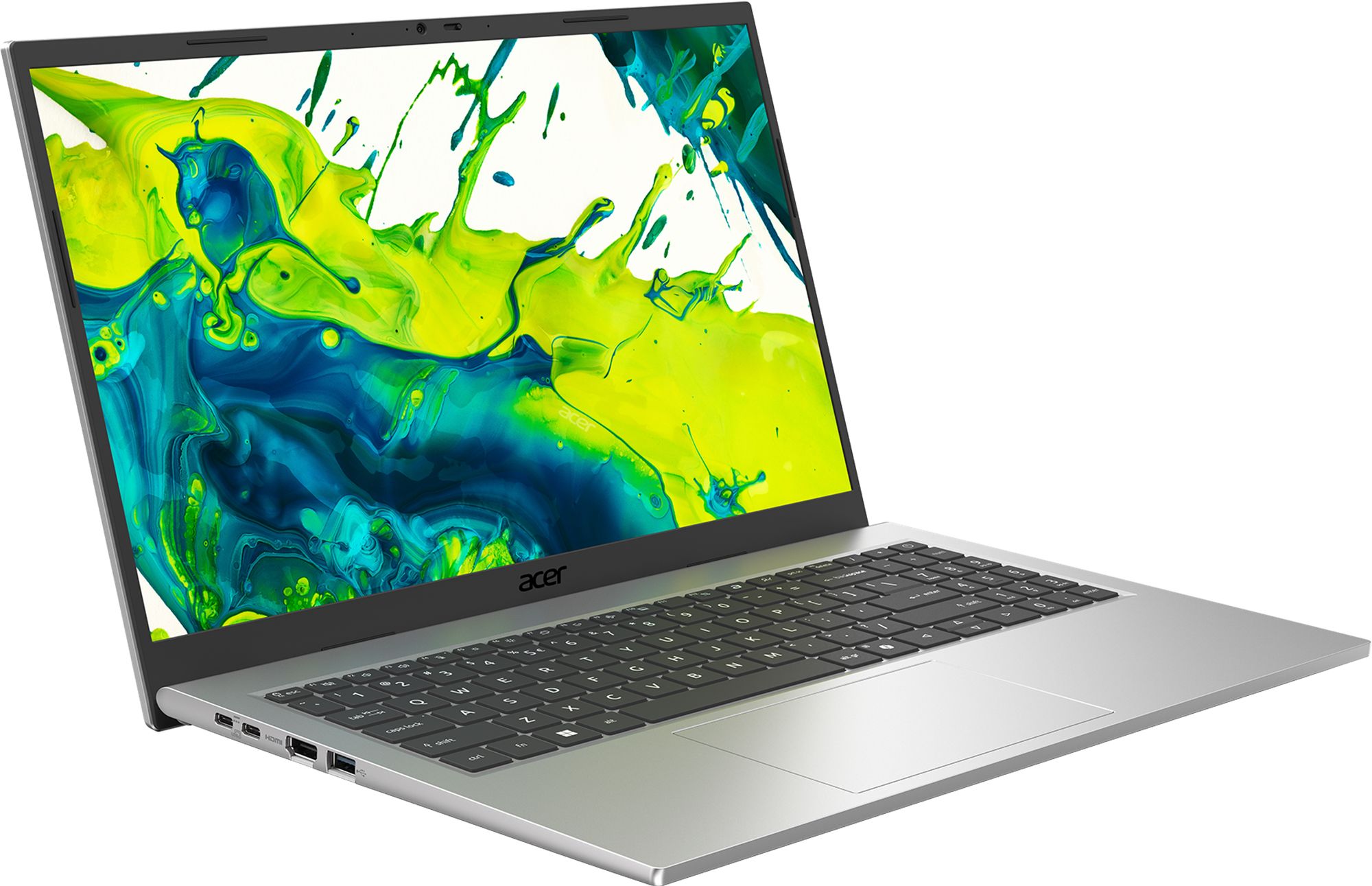 картинка Ноутбук Acer Aspire Go AG15-44P-R4MF (NX.JXXCD.003) 15.6'' IPS FHD/  Ryzen R5 7430U/  16Gb/  512ГБ SSD/  Intel UHD Graphics/  DOS, серебристый от магазина КомпьютерЦентр