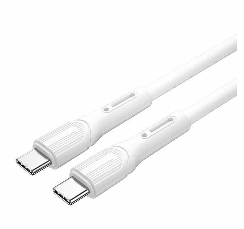 картинка Кабель Type-C WIWU X9 Type-C to Type-C Armor C005 100W White от магазина КомпьютерЦентр
