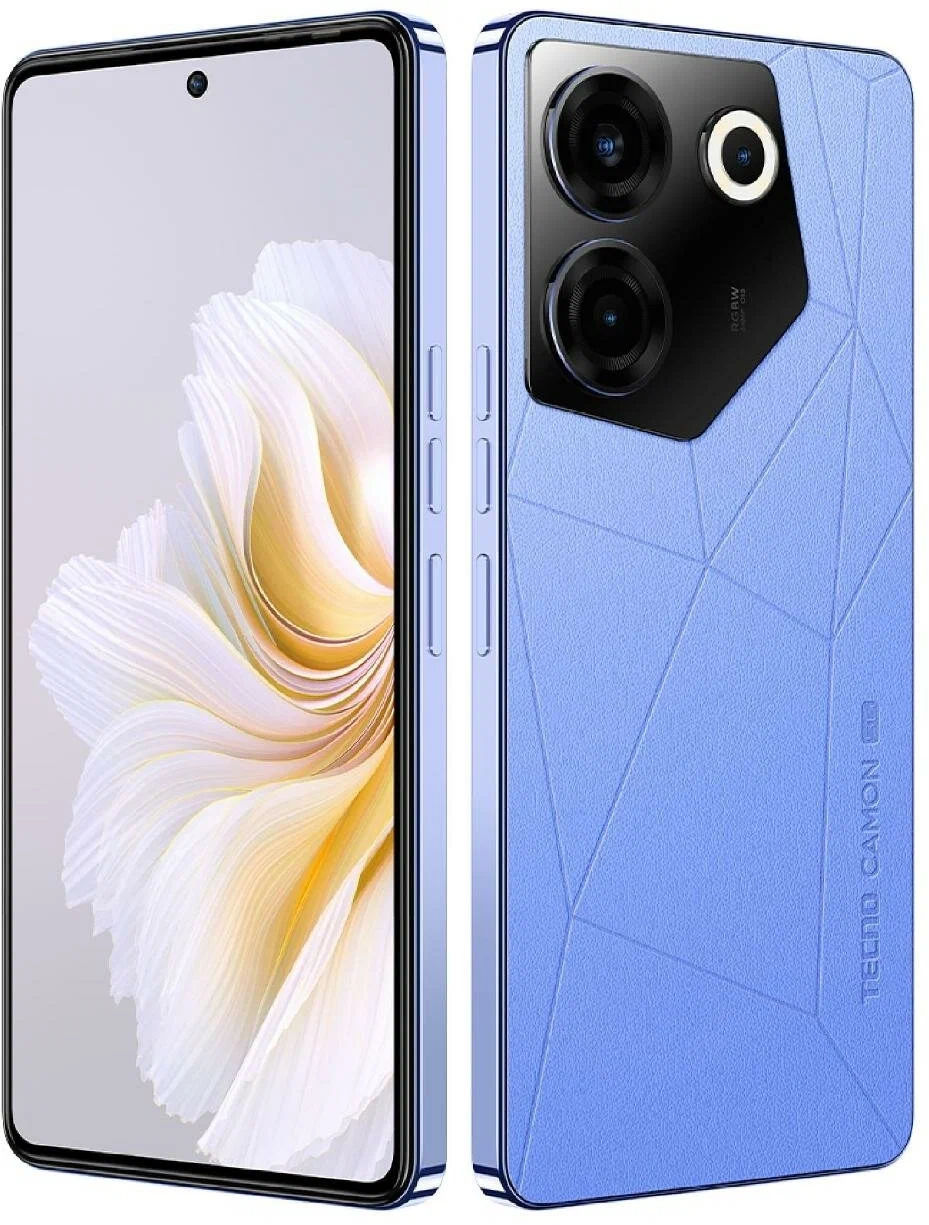 картинка Смартфон Tecno Camon 20 Pro 5G Blue 6.7'' 8Gb / 256Gb от магазина КомпьютерЦентр