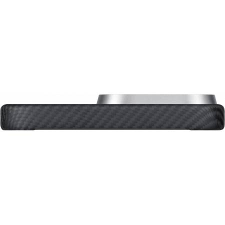 картинка Чехол PITAKA Case для iPhone 16 Pro 6.3'', Black/ Grey Ultra-Slim Case от магазина КомпьютерЦентр