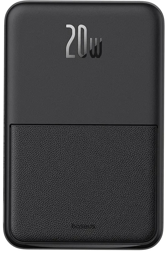 картинка Внешний аккумулятор Baseus MagPro Magnetic, 5000 мАч, черный (P10064101123-00) от магазина КомпьютерЦентр