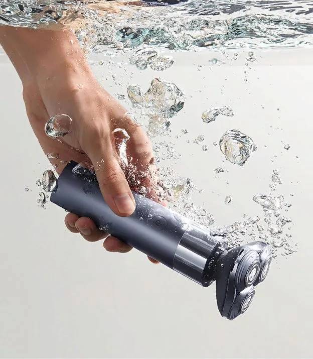 картинка Электробритва Xiaomi Mijia Rotary Electric Shaver S302 Black от магазина КомпьютерЦентр