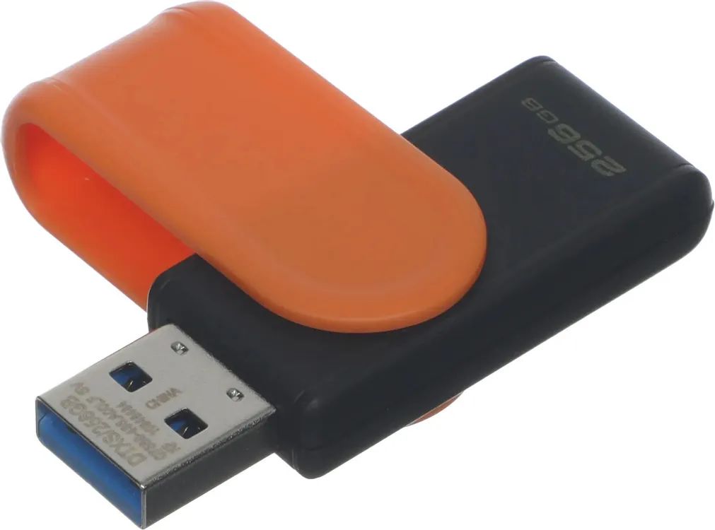 картинка USB3.1 накопитель 256Gb Kingston DataTraveler Exodia S Black (DTXS/ 256GB) от магазина КомпьютерЦентр