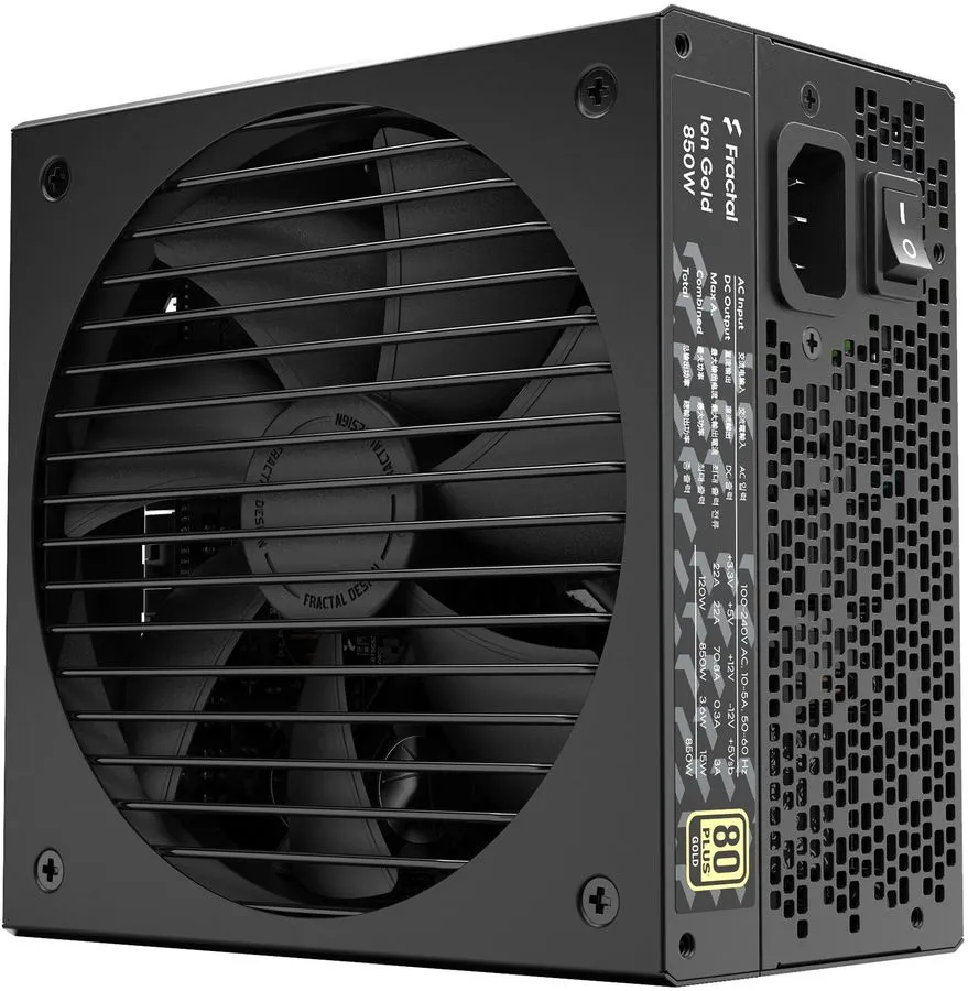 картинка Блок питания Fractal Design Ion Gold 850W ATX (FD-P-IA2G-850-EU) от магазина КомпьютерЦентр